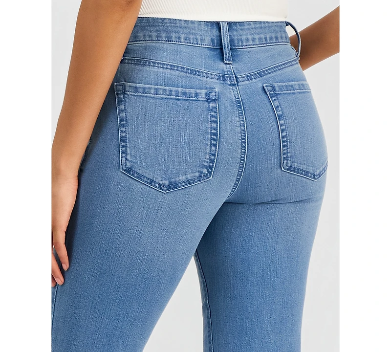 Style & Co Women's Mid-Rise Curvy Capri Jeans, Macy's Exclusive