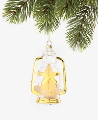 Holiday Lane Cozy Cabin Led Lantern Ornament, Macy's Exclusive