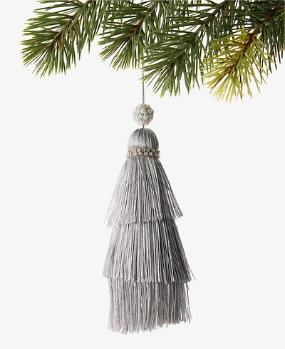 Holiday Lane Gilded Glamour Tassel Ornament, Macy's Exclusive