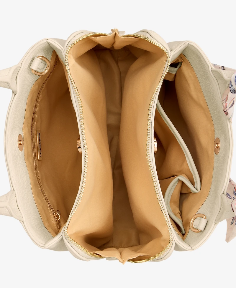 Giani Bernini Scarf Handle Satchel, Macy's Exclusive