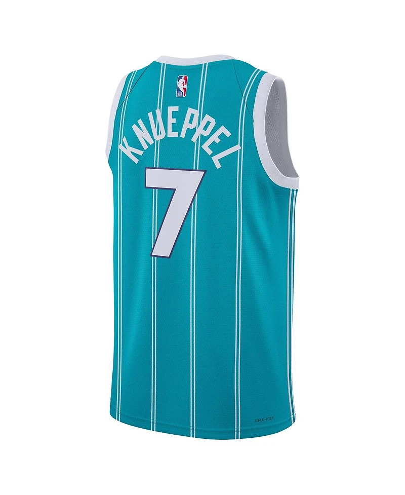 Nike Men's and Women's Kon Knueppel Teal Charlotte Hornets Swingman Icon Edition Jersey