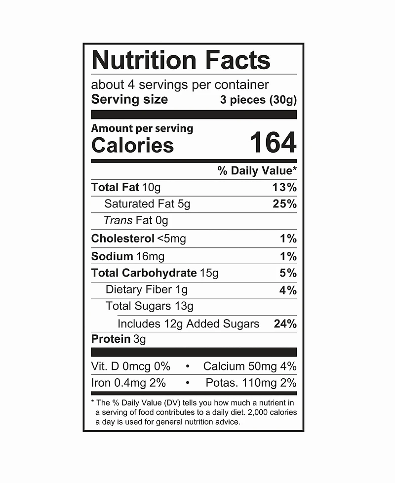 Original Gourmet Dubai Milk Balls, 6-Pc.