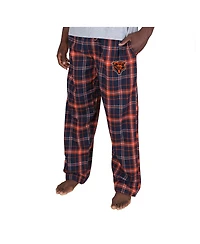 Concepts Sport Men's Navy Chicago Bears Ultimate Plaid Flannel Pants