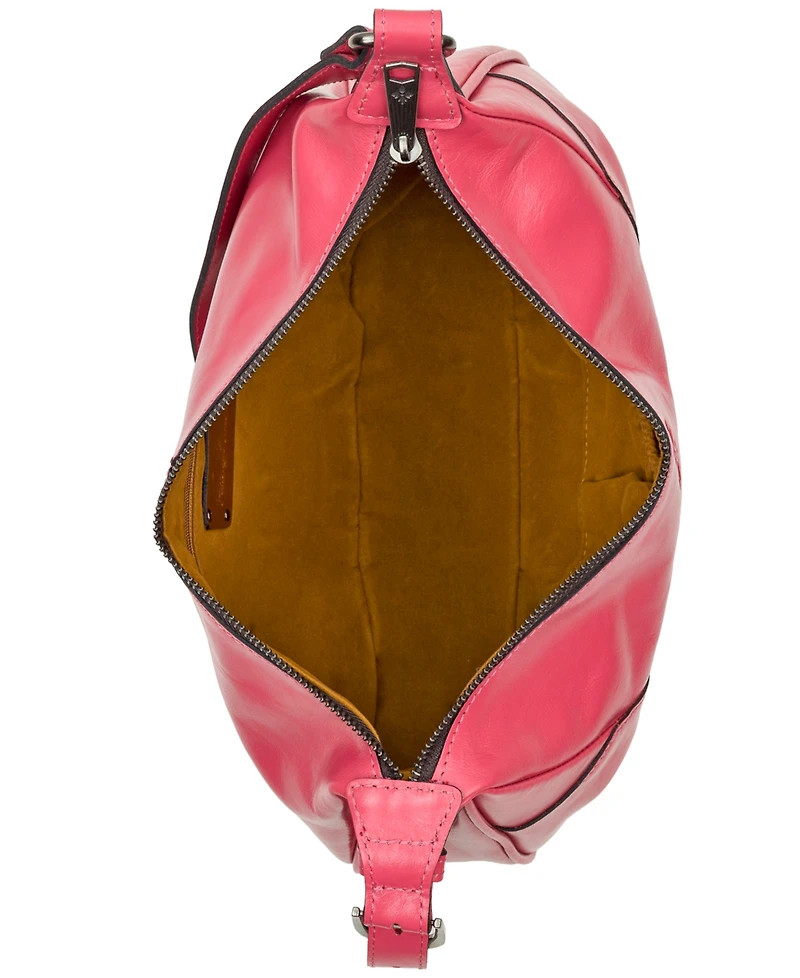 Patricia Nash Chantal Adjustable Medium Leather Shoulder Bag