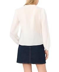 Vince Camuto Women's Lace Button-Front Blouse