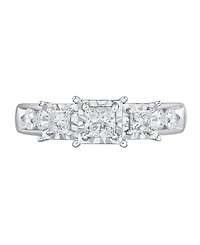 Macy's Diamond (1 ct. t.w.) Engagement Ring in 14k White Gold