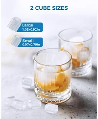 Antarctic Star Portable Countertop Ice Maker, Fast Production with 2 Sizes & Self-Cleaning