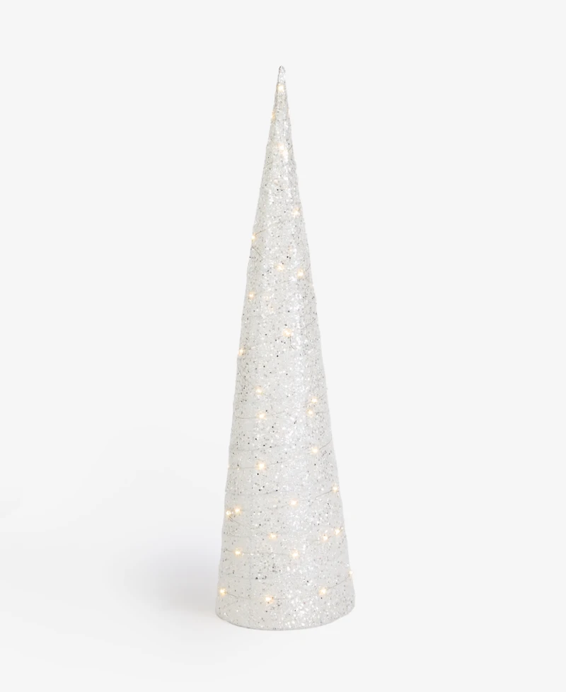 Holiday Lane Opulence 36'' Tree with Led Light Decor, Macy's Exclusive
