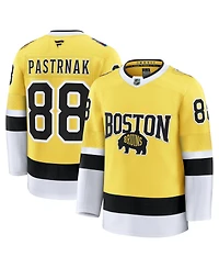 Fanatics Men's David Pastrnak Gold Boston Bruins 2026 Nhl Stadium Series Premium Jersey