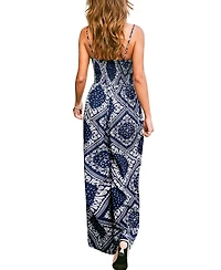 Cupshe Women's V-Neck Zipper Closure Unlined Jumpsuit