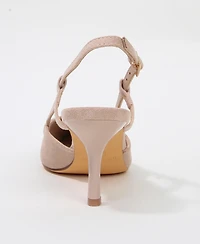 Berness Carmella Pointed Toe Slingback Heels