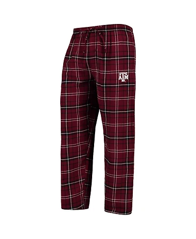 Concepts Sport Men's Maroon/Black Texas A&M Aggies Ultimate Flannel Pants