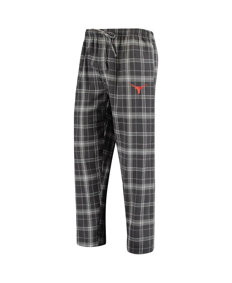 Concepts Sport Men's Charcoal/Gray Texas Longhorns Ultimate Flannel Pants
