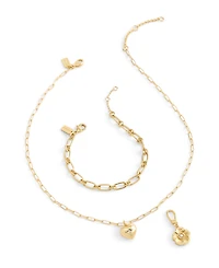 Coach Faux Pearl Collectible Signature Sculpted Tea Rose Jewelry Charm