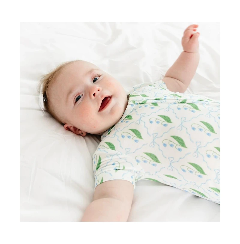 Motette Girls Bluebell Bows Bamboo Sleeper