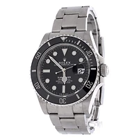 Pre-Owned Rolex Oyster Perpetual Submariner Date Automatic Watch in Stainless Steel and Cerachrom 41mm