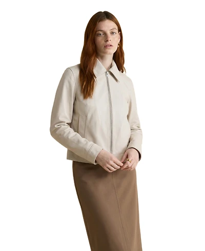 Furniq Uk Women's Leather Jacket