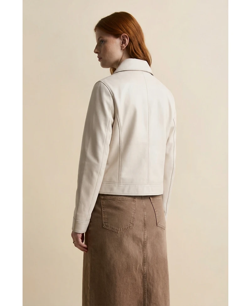 Furniq Uk Women's Leather Jacket