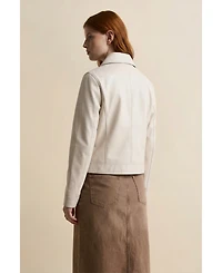 Furniq Uk Women's Leather Jacket