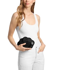 Michael Kors Shelly Convertible Magnetic Cinched Clutch Bag