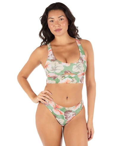 Hurley Women's Gingko Cloud Max Longline Bralette
