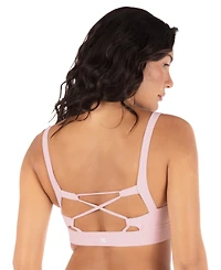 Hurley Women's Max Solid Pull-On Strappy Bikini Top