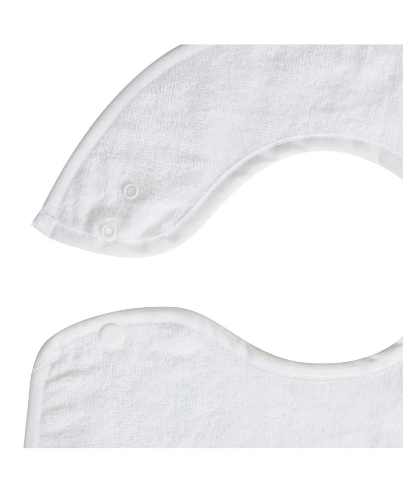 Kaplan Early Learning Soft Bibs with Snaps - Set of 6