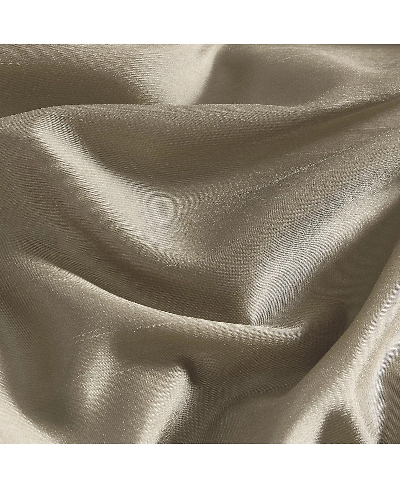 Elrene Home Fashions Colette Faux Silk Blackout Window Curtain