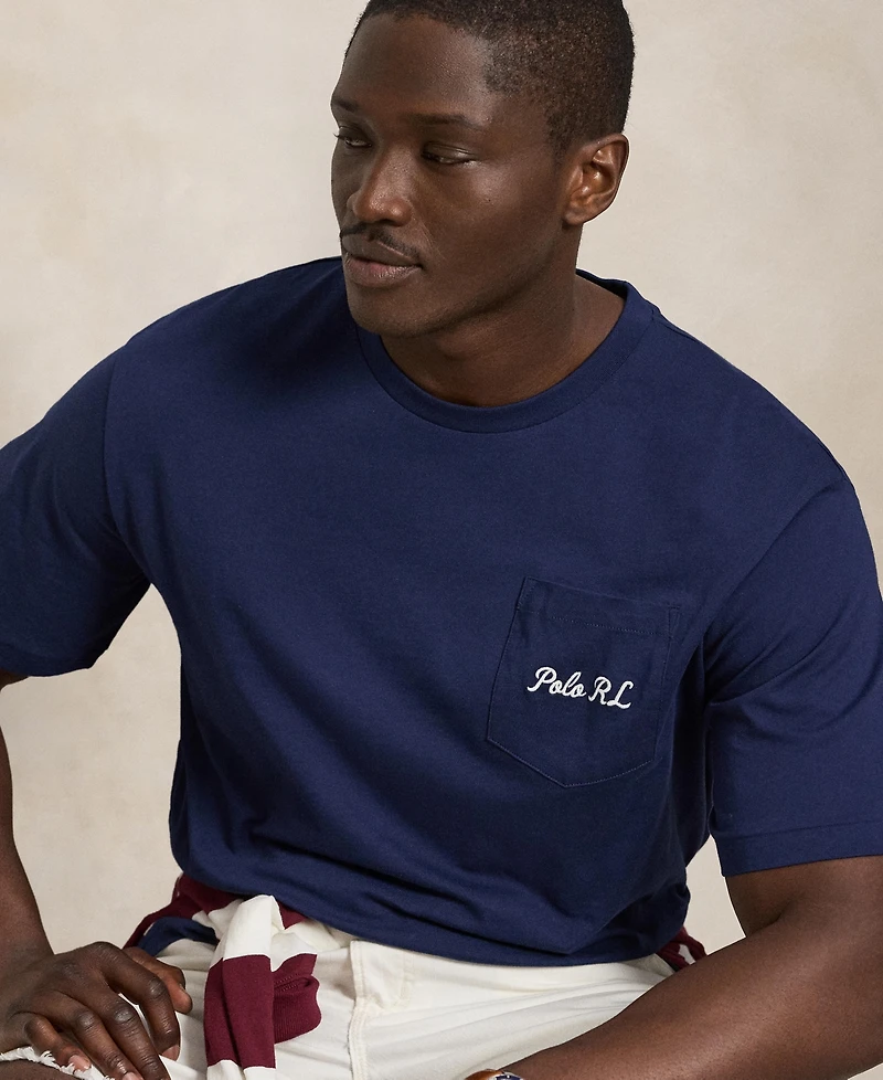 Polo Ralph Lauren Men's Big & Tall Bear Jersey T-Shirt