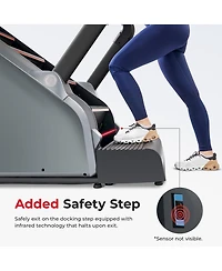Sunny Health & Fitness Premium Ultimate Incline Decline Treadmill