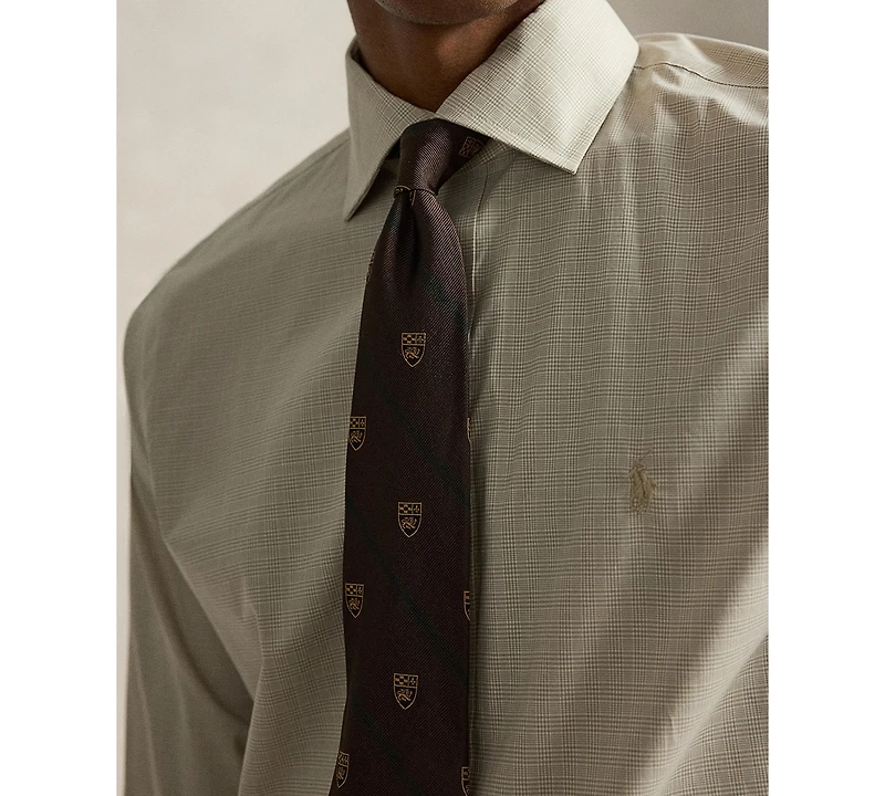 Polo Ralph Lauren Men's Regent Classic Fit Checked Poplin Dress Shirt