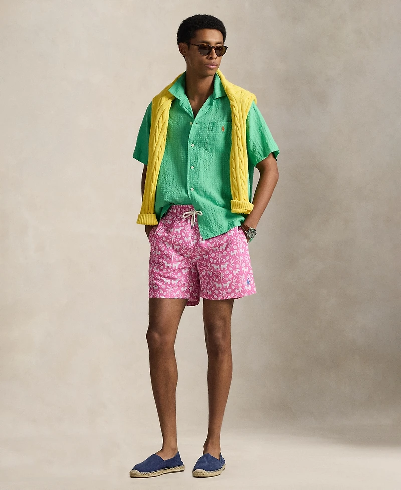 Polo Ralph Lauren Men's Printed Swim Trunks