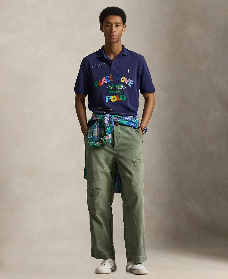 Polo Ralph Lauren Men's Embroidered Short-Sleeve Shirt