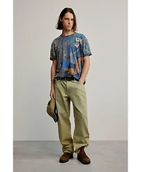 Desigual Men's Printed arty t-shirt