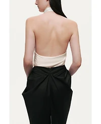 Nocturne Women's Accessory Detailed Pleated Pants