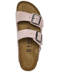 Birkenstock Women's Arizona Suede Leather Sandals from Finish Line