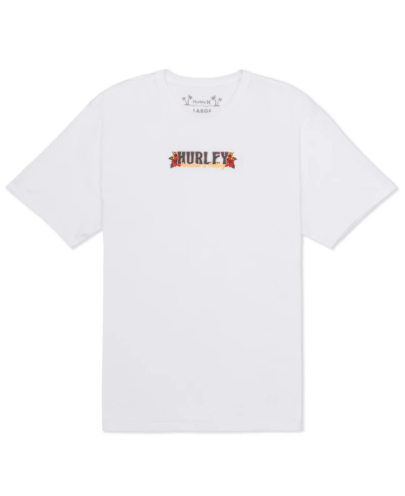 Hurley Men's Sippin On Paradise Short-Sleeve T-Shirt