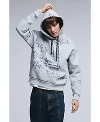 Desigual Men's Hooded lettering sweatshirt