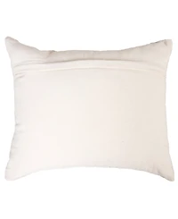 Rizzy Home Grace Cotton Blend Decorative Pillow, 14" x 20"