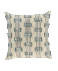 Rizzy Home Lena Cotton Blend Decorative Pillow, 18" x