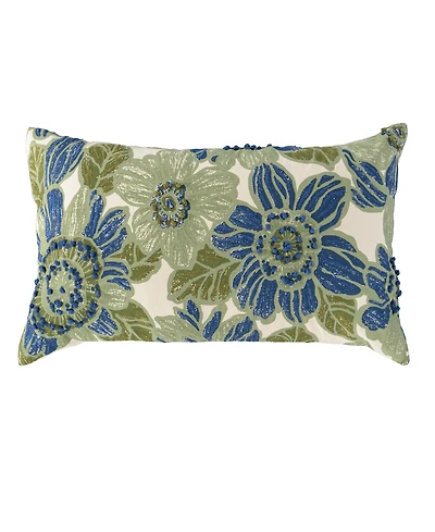 Rizzy Home Josephine Cotton Decorative Pillow, 14" x 26"