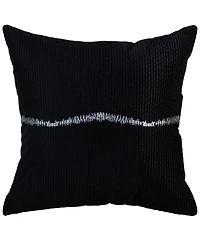 Rizzy Home Faye Cotton Velvet Decorative Pillow, 22" x 22"