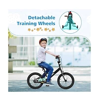 16 Inch Kids Bike Adjustable for 4-7 Years Old with Low-Step Frame