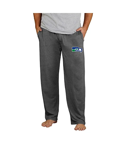 Concepts Sport Men's Charcoal Seattle Seahawks Retro Quest Knit Pants