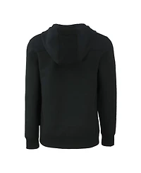 Cutter & Buck Men's Black San Francisco 49ers Throwback Roam Eco Half-Zip Pullover Hoodie