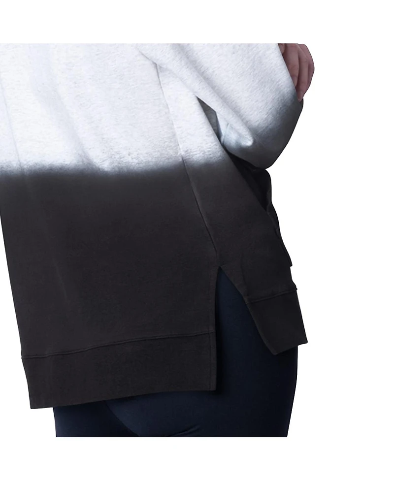 Msx By Michael Strahan Women's Black Miami Dolphins Daniela Pullover Hoodie