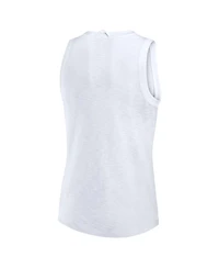 Fanatics Women's White Tampa Bay Lightning Slub Tank Top