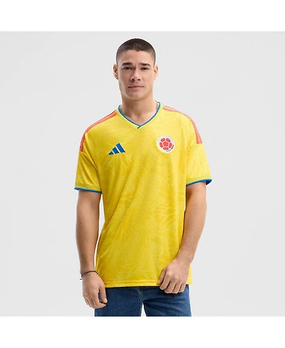 Adidas Men's Yellow Colombia National Team Fifa x World Cup 2026 Home Replica Jersey