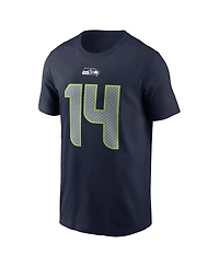 Nike Men's Sam Darnold College Navy Seattle Seahawks Name & Number T-Shirt