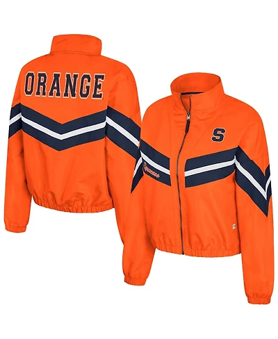 Colosseum Women's Syracuse Orange Thin Ice Full-Zip Windbreaker Jacket
